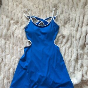 Blue and White Athletic Dress!